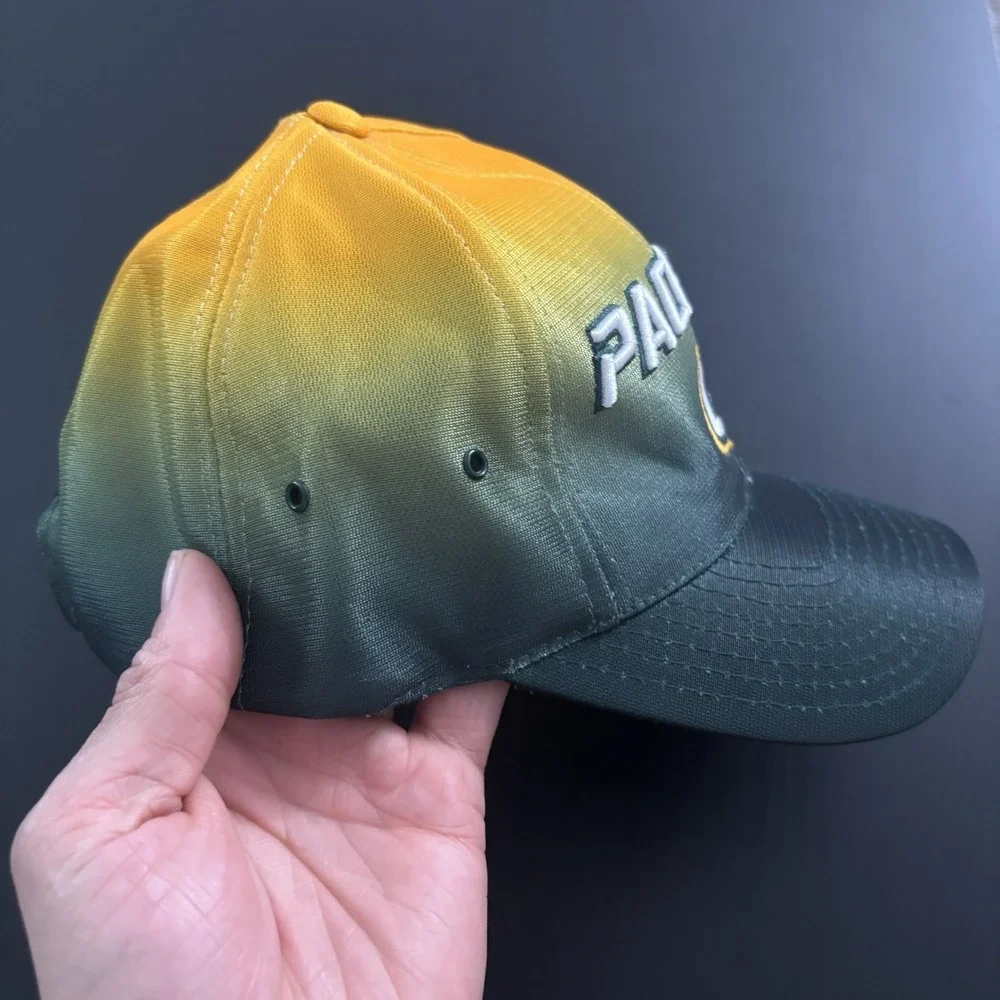 Vtg Puma‎ NFL Pro Line Greenbay Packers Hat Strapback Cap OSFM